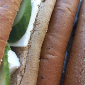 Cheese Sandwich with Cucumber <br> 325 Kcal